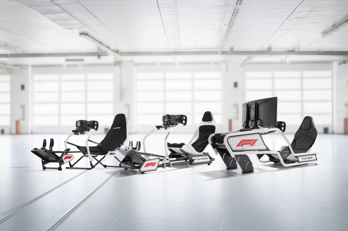 Playseat F1 Formula 1 collaboration banner