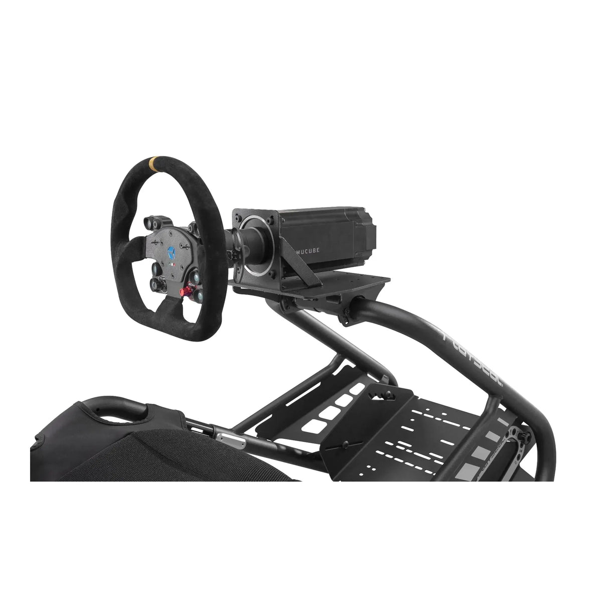 Playseat Direct Drive Pro Adapter on Playseat Trophy with SimCube Steering Wheel