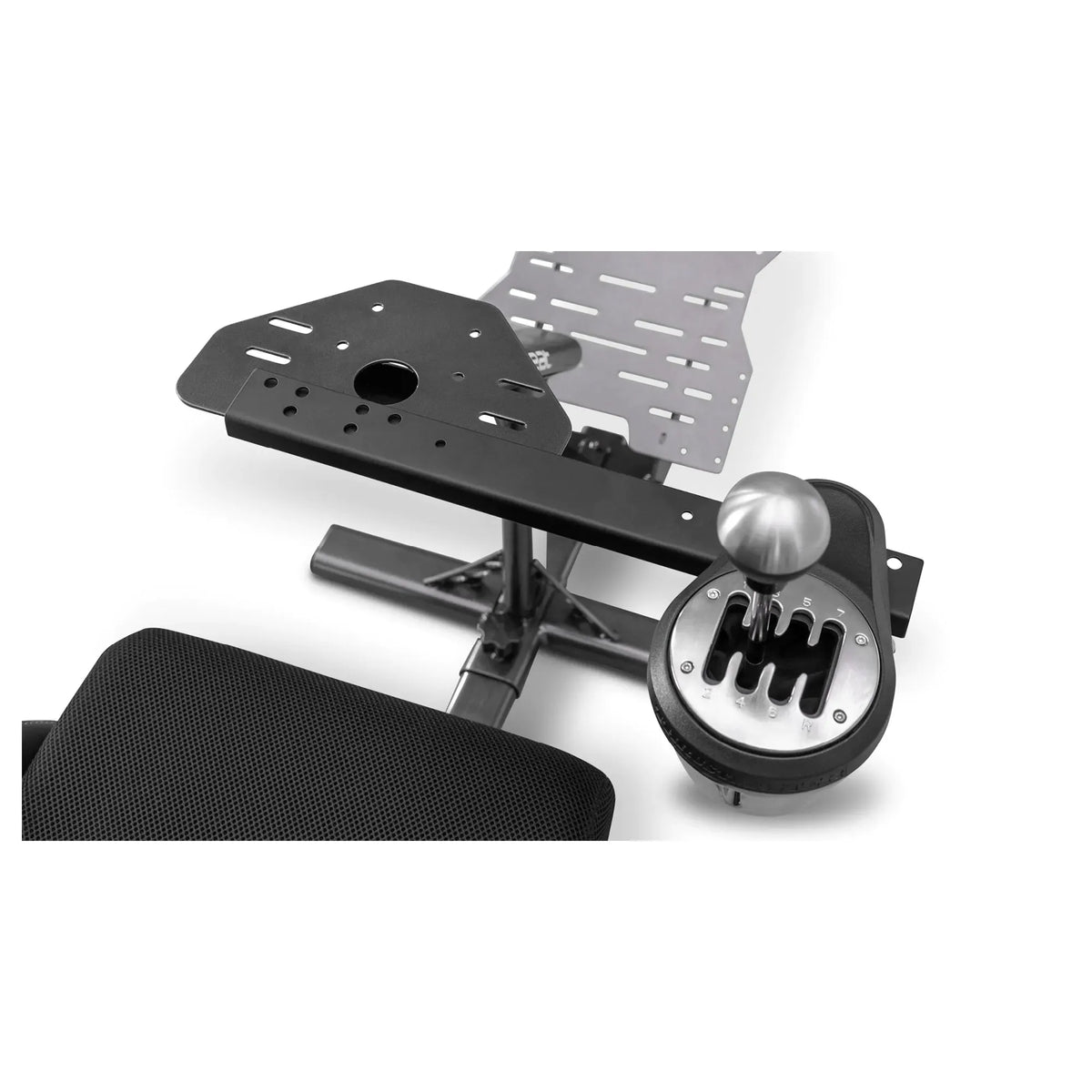 Playseat Gearshift Support with Gearshift on Playseat Evolution with Shifter
